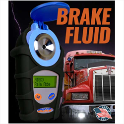 Khúc xạ kế Misco Brake Fluid Scales – Percent Water & Boiling Point °F – MISCO DOT3